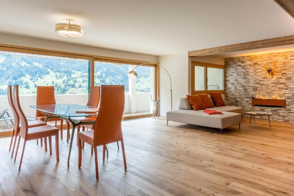 Eiger Panoramica - Aare Jungfrau Ag Lägenhet Grindelwald Exteriör bild