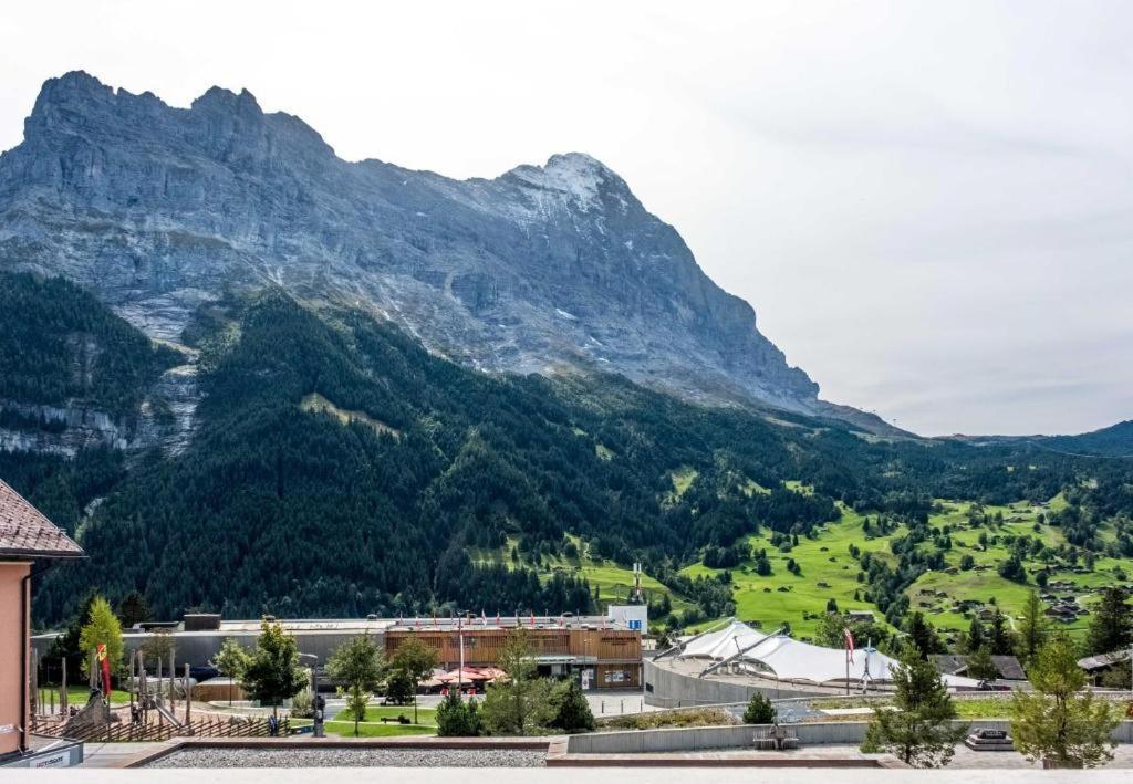 Eiger Panoramica - Aare Jungfrau Ag Lägenhet Grindelwald Exteriör bild